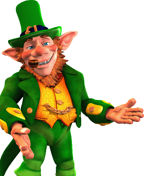 Leprechaun from Rainbow Riches Rainbow Frenzy game